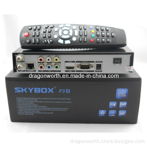 Digital Satellite Receiver Full HD Skybox F3s Latest Products in Market